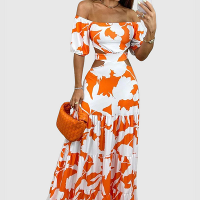 Camila | Stilfuld Sommer Cutout Kjole