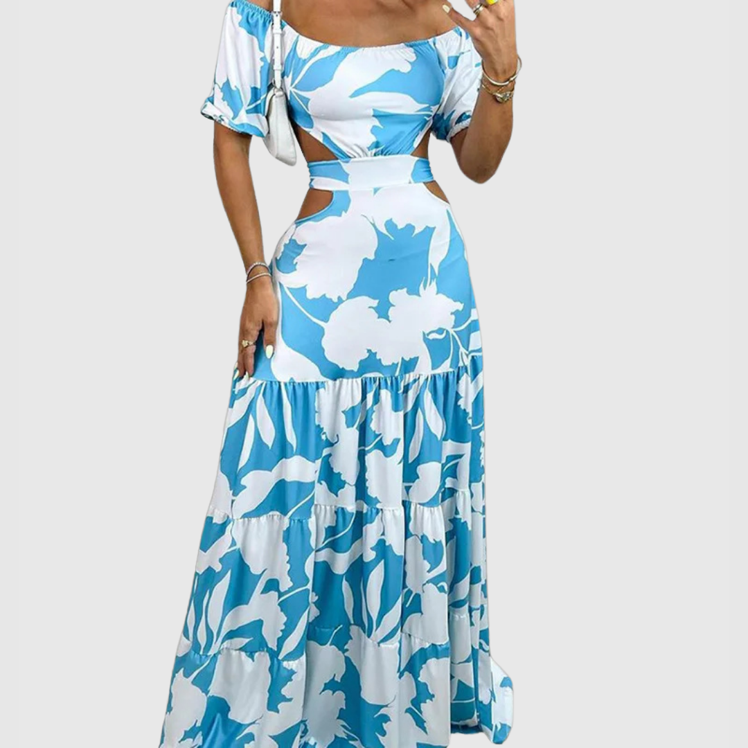 Camila | Stilfuld Sommer Cutout Kjole