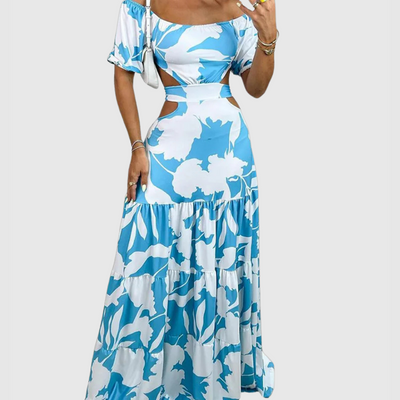 Camila | Stilfuld Sommer Cutout Kjole