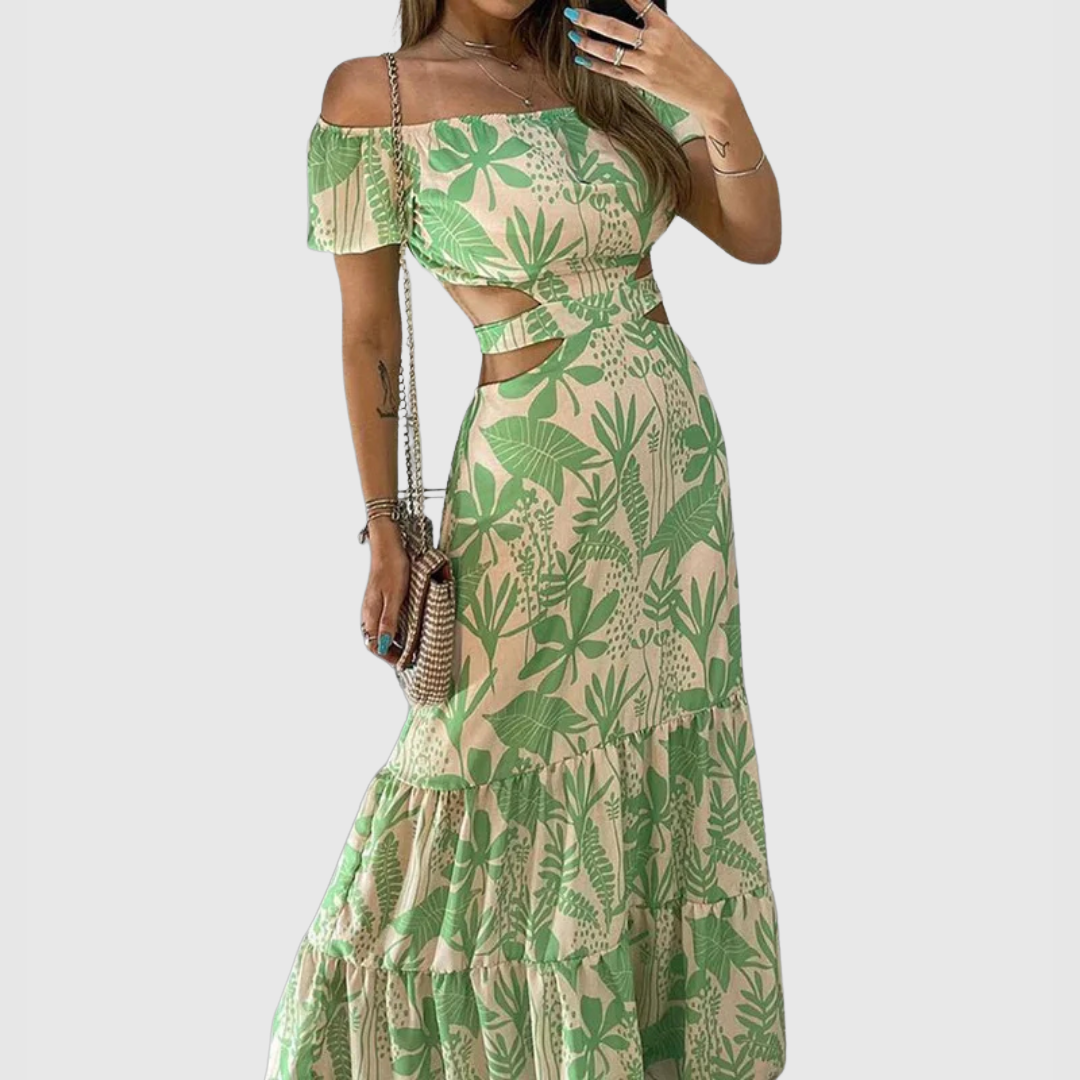 Camila | Stilfuld Sommer Cutout Kjole