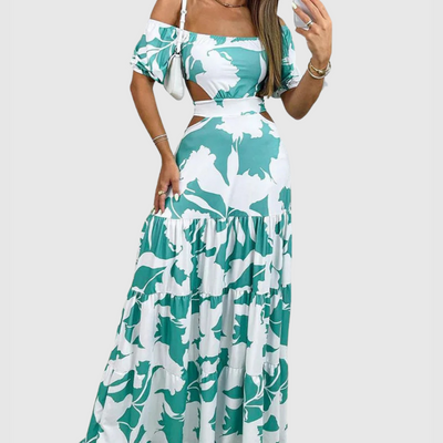 Camila | Stilfuld Sommer Cutout Kjole