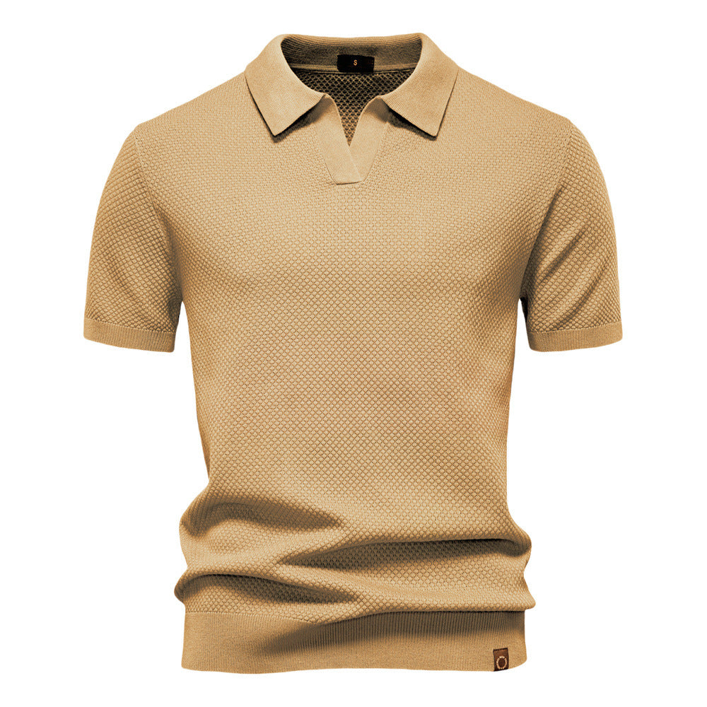 Carl | Struktureret Polo-Shirt