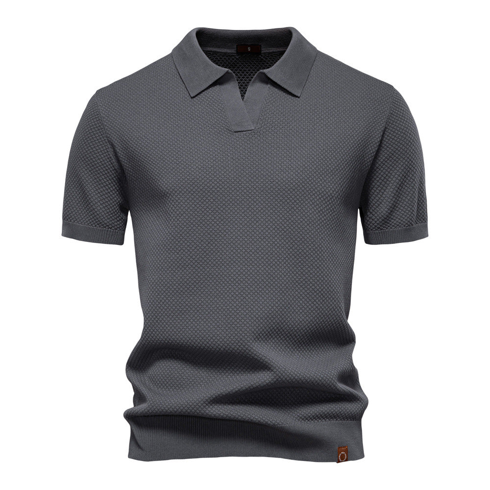 Carl | Struktureret Polo-Shirt
