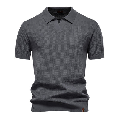 Carl | Struktureret Polo-Shirt