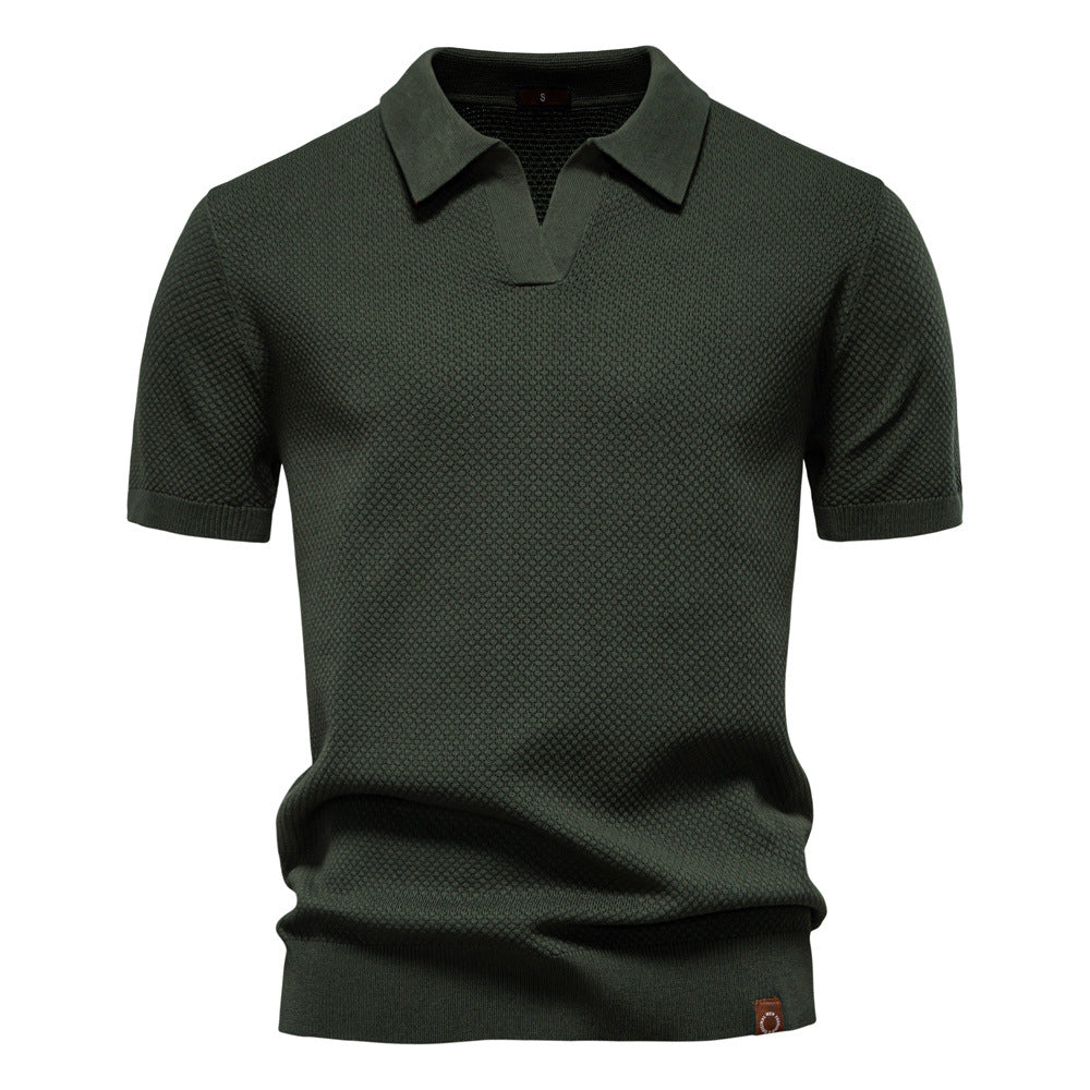 Carl | Struktureret Polo-Shirt