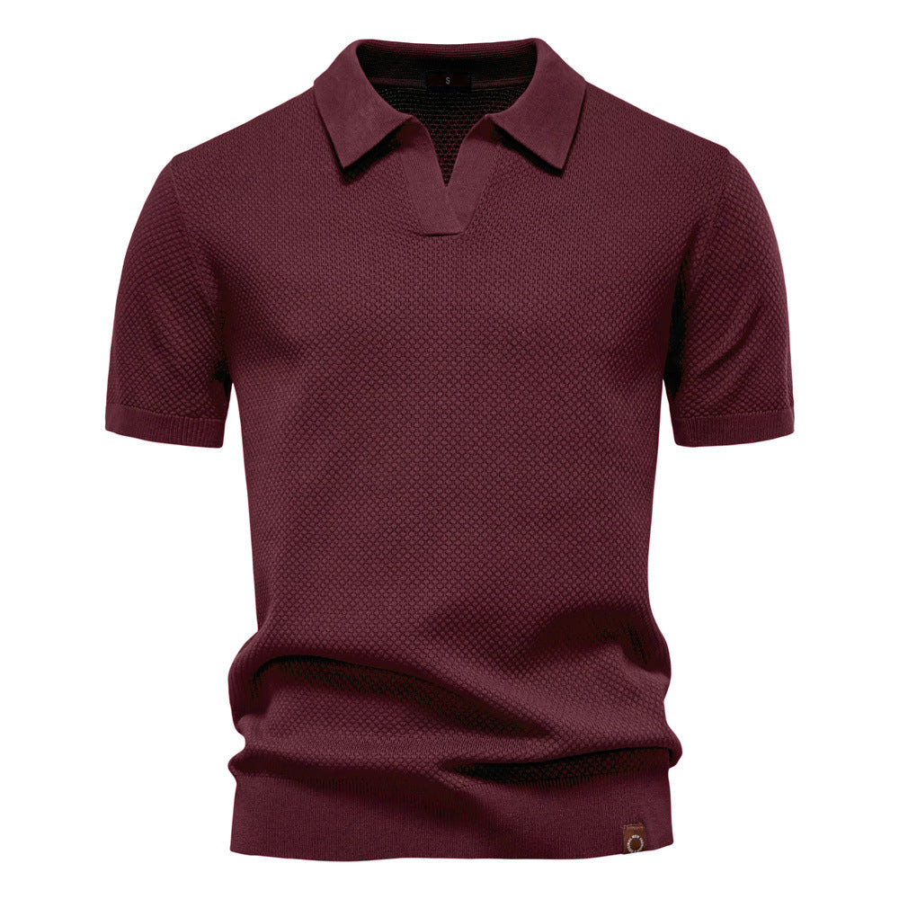 Carl | Struktureret Polo-Shirt