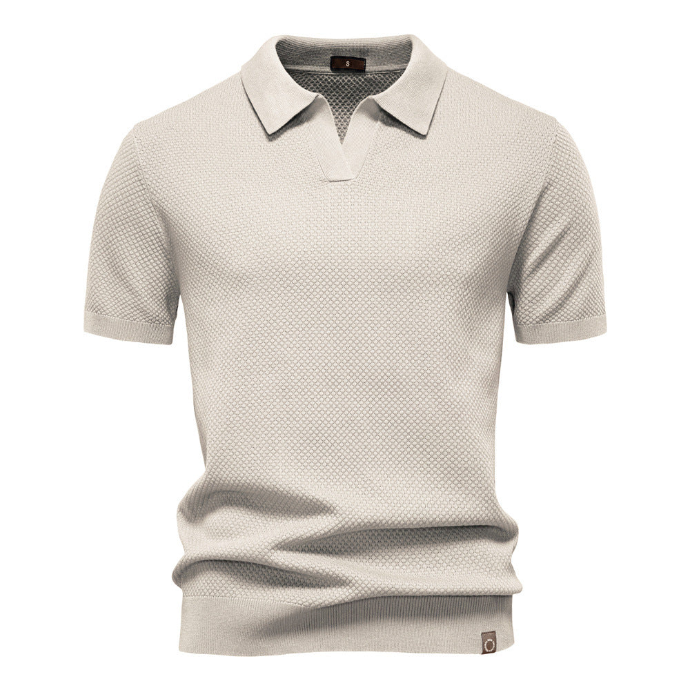 Carl | Struktureret Polo-Shirt
