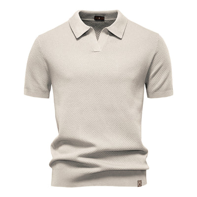 Carl | Struktureret Polo-Shirt